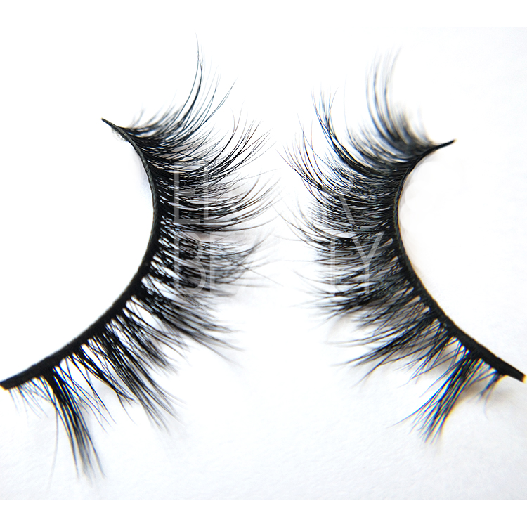 New fashion 3D volume mink love lash cheap price factory supplies EL29